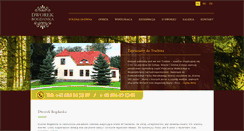 Desktop Screenshot of dworekbogdanka.com